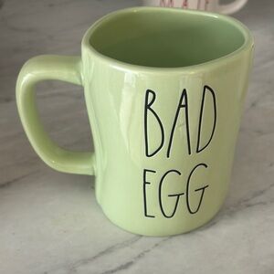 Green Ceramic Mug - Bad Egg